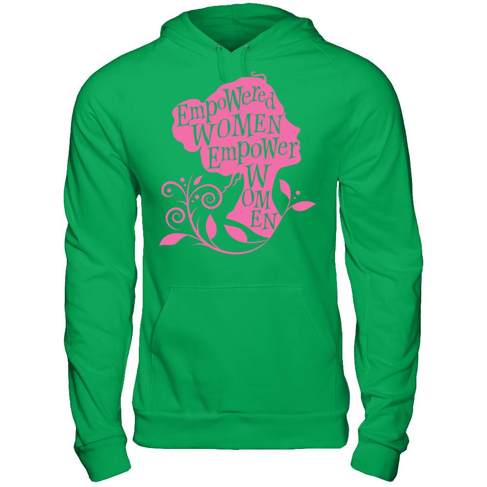 Empowered Women Empower Women (Pink) T-shirt Gildan - Pullover Hoodie Irish Green