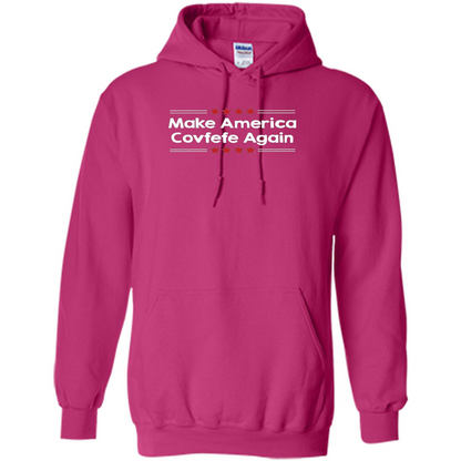 American T-shirt Make America Covfefe Again Heliconia