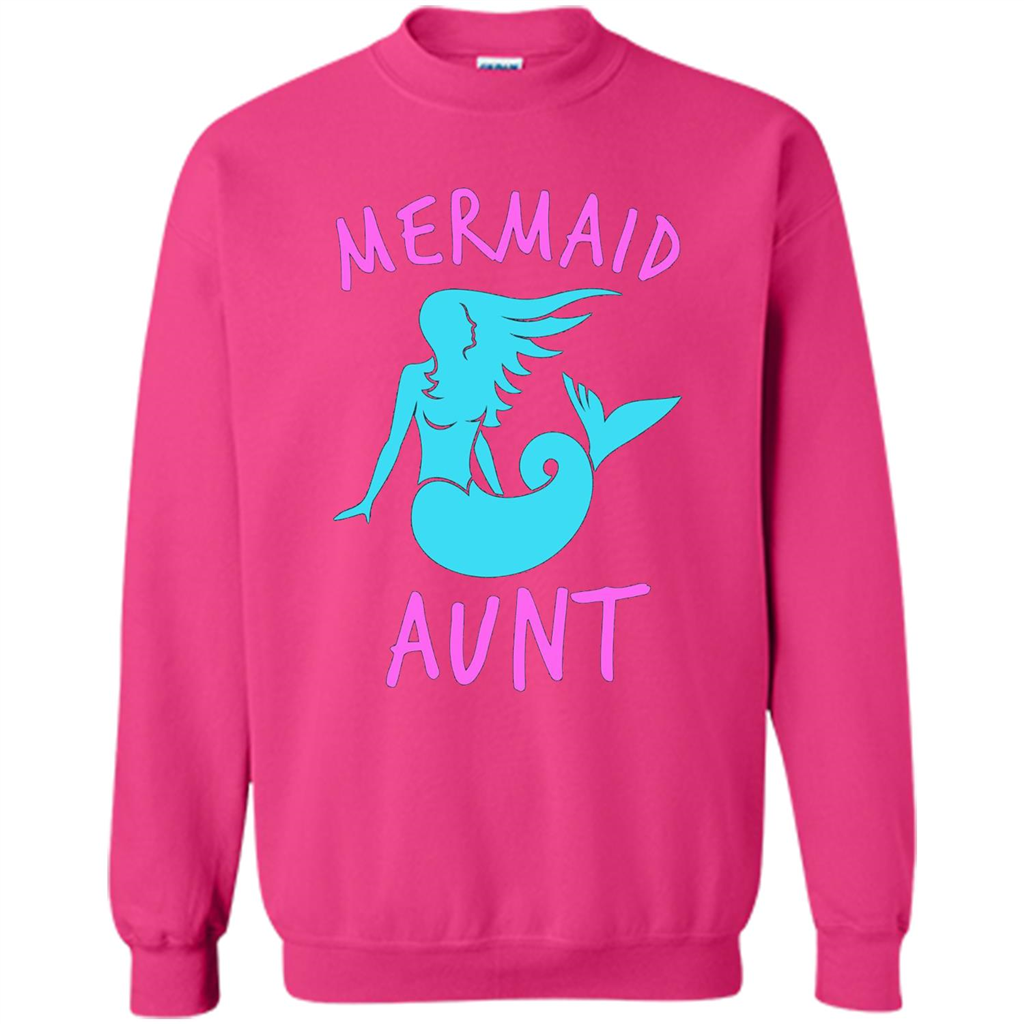 Mermaid Aunt T-Shirt Mermaid T-shirt