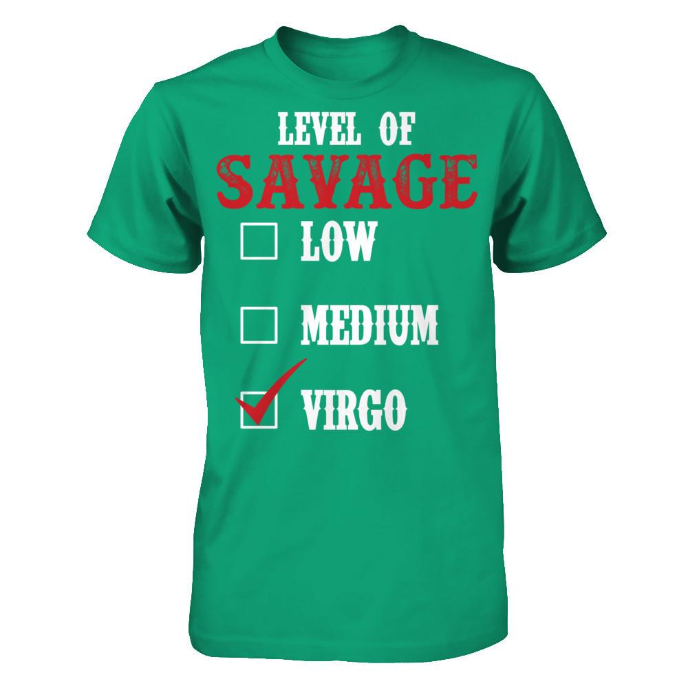 Vigro - Level Of Savage Gildan - Short Sleeve Tee Kelly Green
