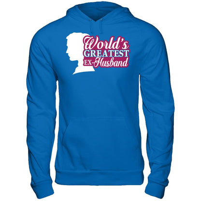 World's Greatest Ex-Husband Gildan - Pullover Hoodie Royal