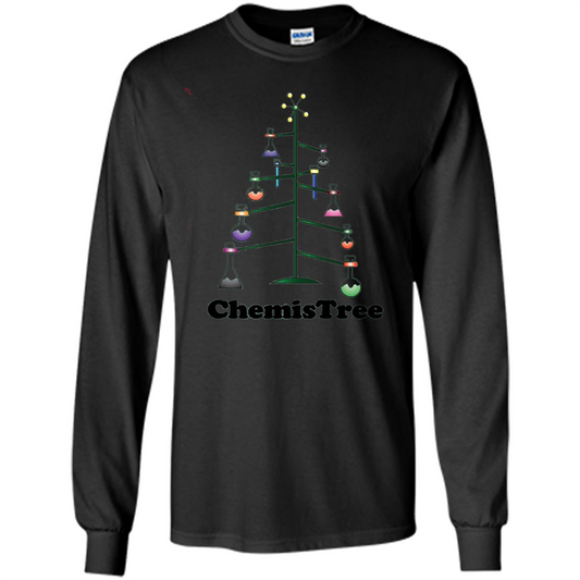 Funny Chemistry T-shirt Chemistree Holidays Orange