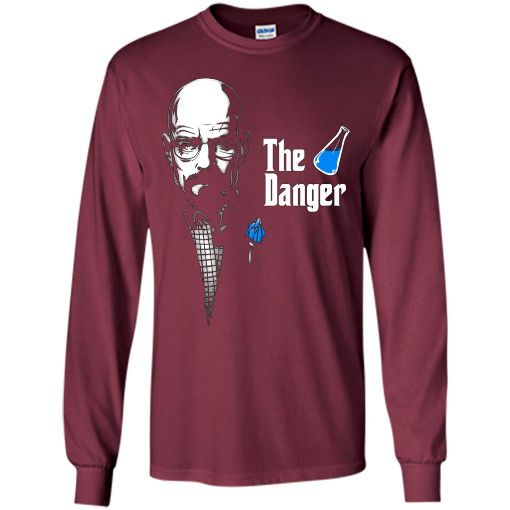 Movies T-shirt The Godfather Of Danger Maroon