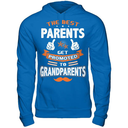 The best Parents get promoted to Grandparents Gildan - Pullover Hoodie Royal