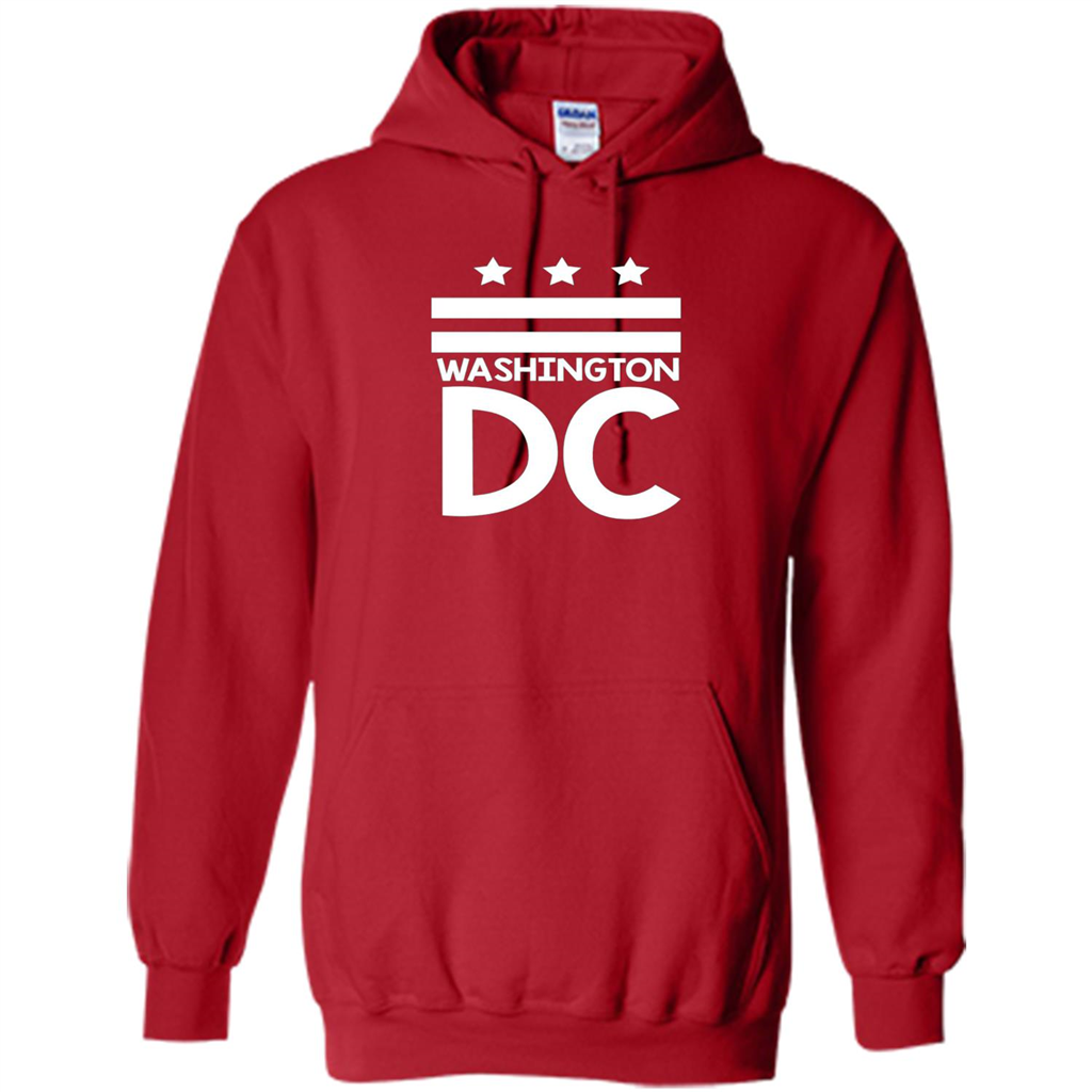 DC Flag T-shirt - Washington DC T-Shirt Red