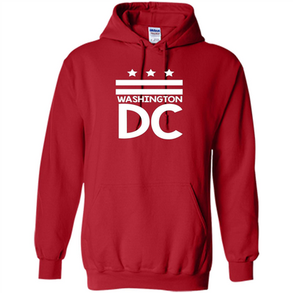 DC Flag T-shirt - Washington DC T-Shirt Red