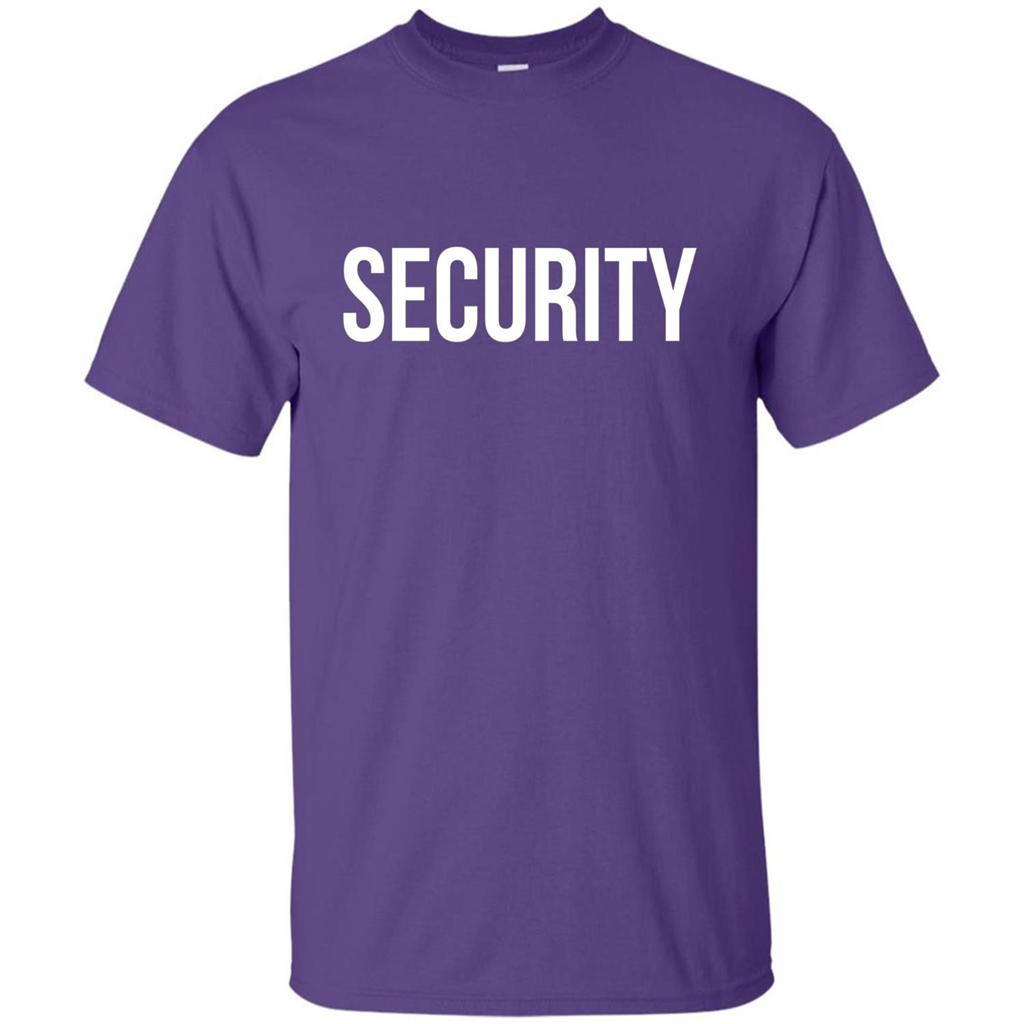 Security T-shirt Purple