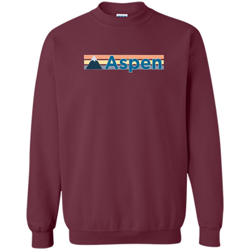 Aspen Retro Mountain T-shirt