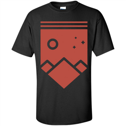 Red MountainT-Shirt Black