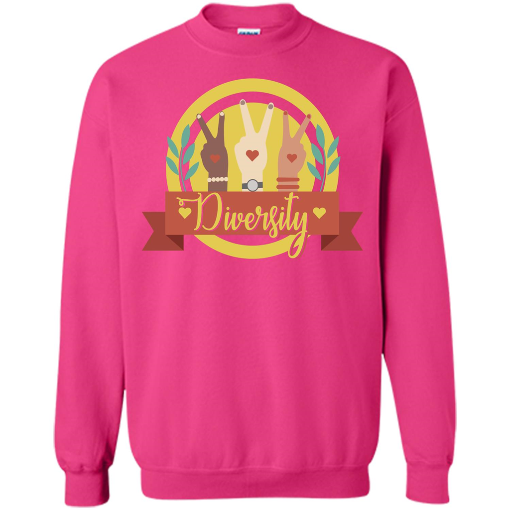 Diversity T-shirt Human Rights T-shirt Heliconia