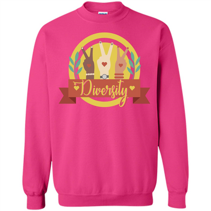 Diversity T-shirt Human Rights T-shirt Heliconia