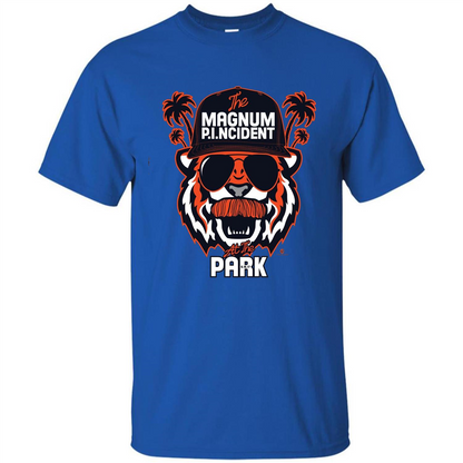 The Magnum P.I.NCIDENT At The Park T-shirt Royal