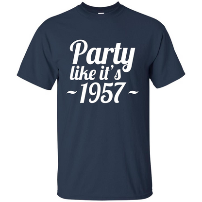 Party Like It's 1957 T-shirt Navy