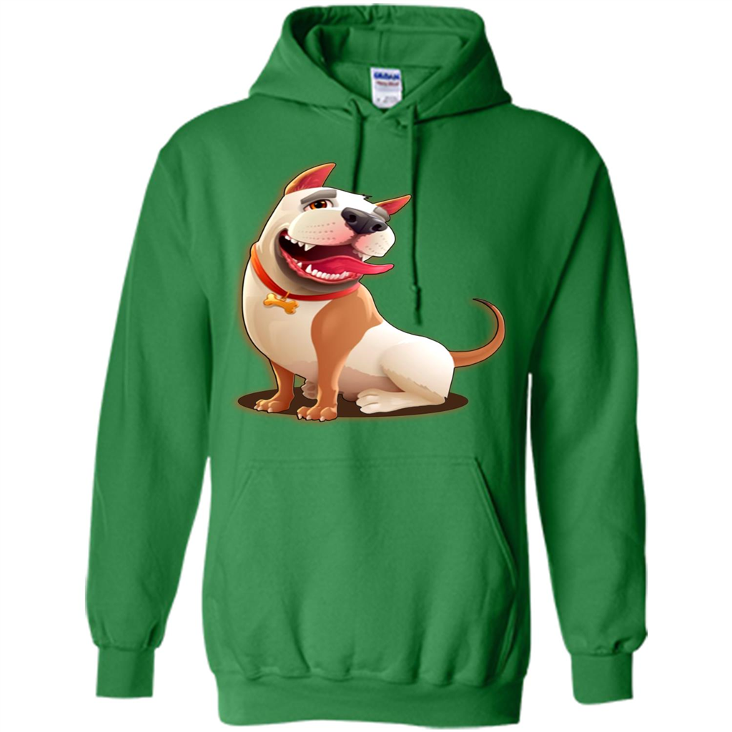 Cute Dog T-shirt Irish Green