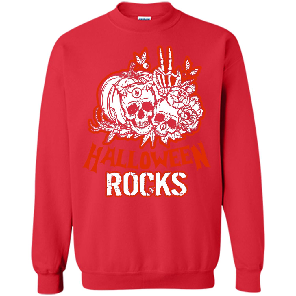 Halloween Rocks T-shirt Red