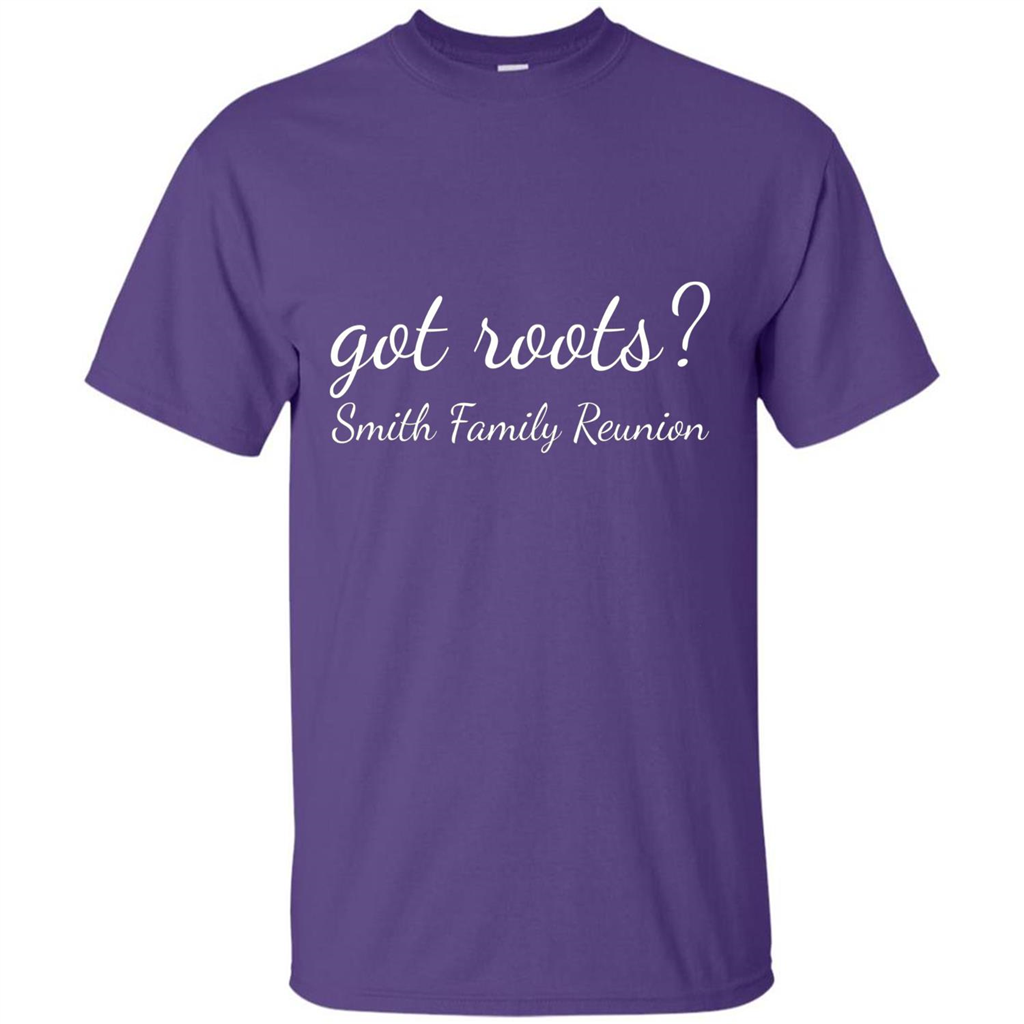 Smith Family Reunion Got Roots T-shirt Purple