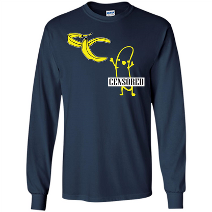 Banana T-shirt Censored T-shirt Navy