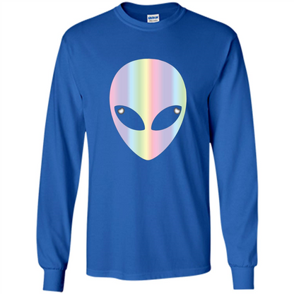 Alien Head T-shirt Royal