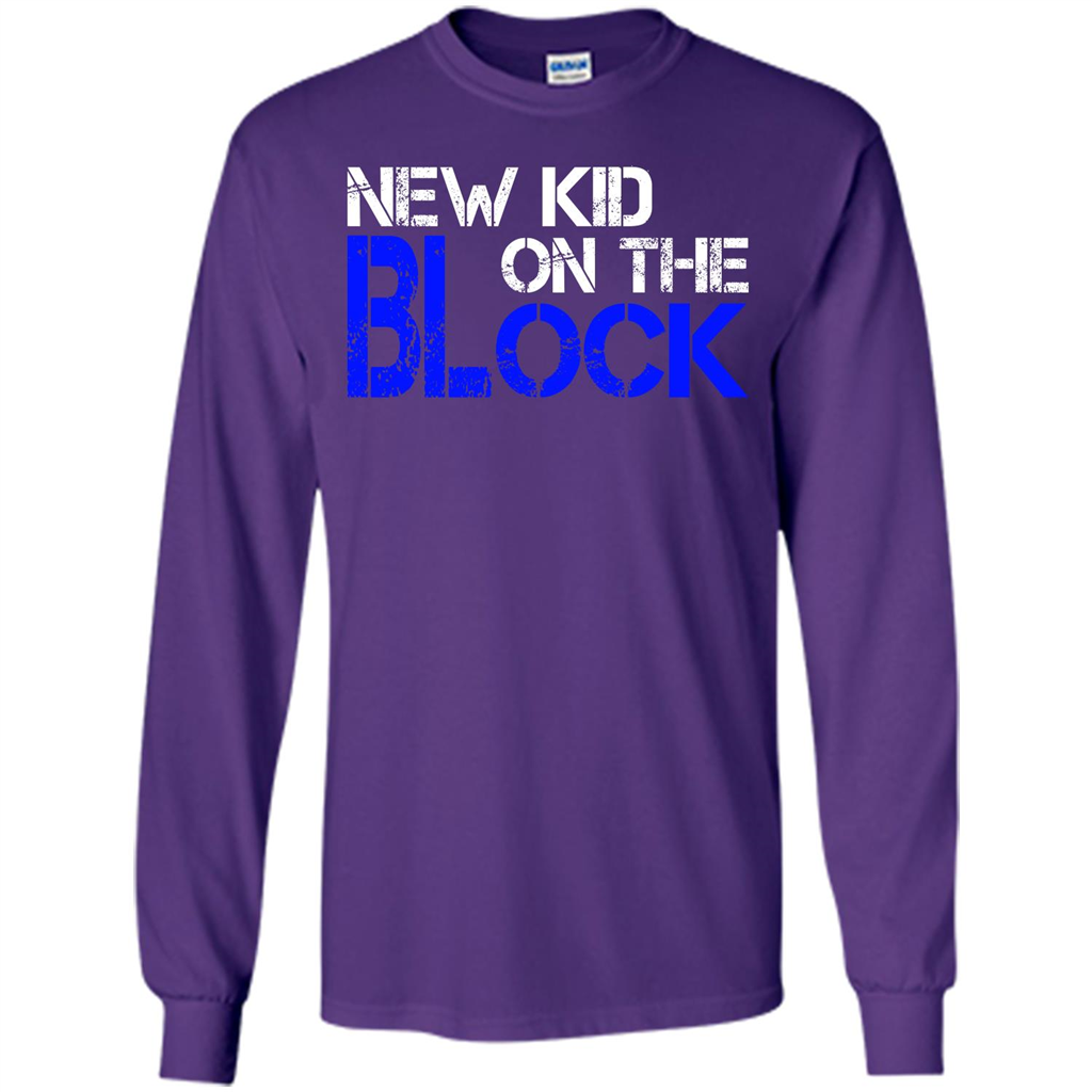 New Kid On The Block T-shirt Purple