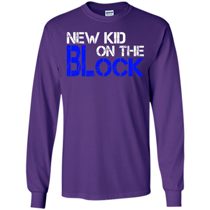 New Kid On The Block T-shirt Purple
