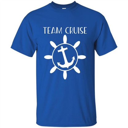 Boat Anchor Team Cruise T-shirt Royal