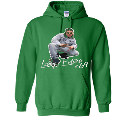 Larry Enticer T-shirt Just Gonna Send It T-shirt Irish Green