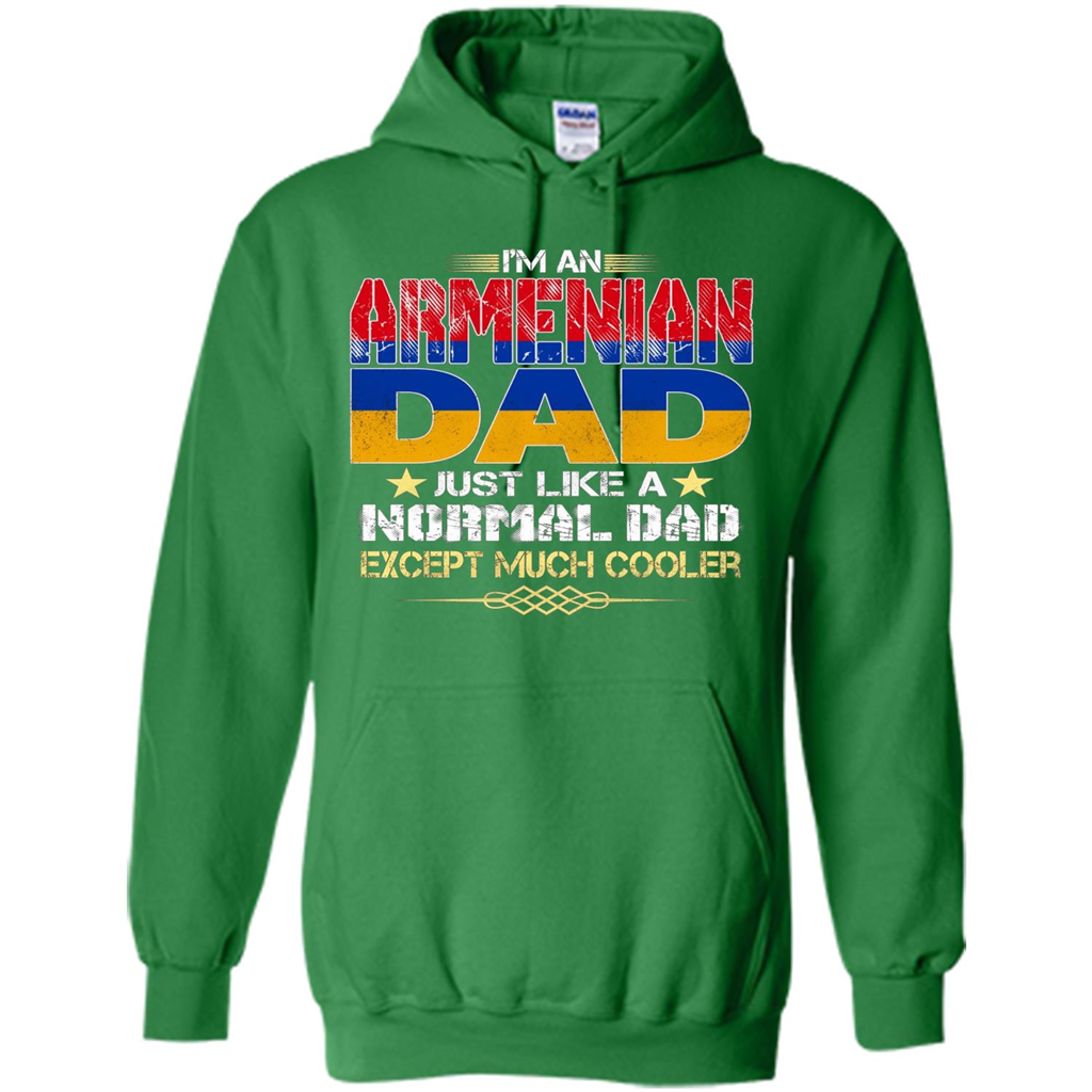 Fathers Day T-shirt I Am An Armenian Dad Irish Green