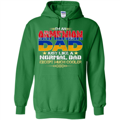 Fathers Day T-shirt I Am An Armenian Dad Irish Green