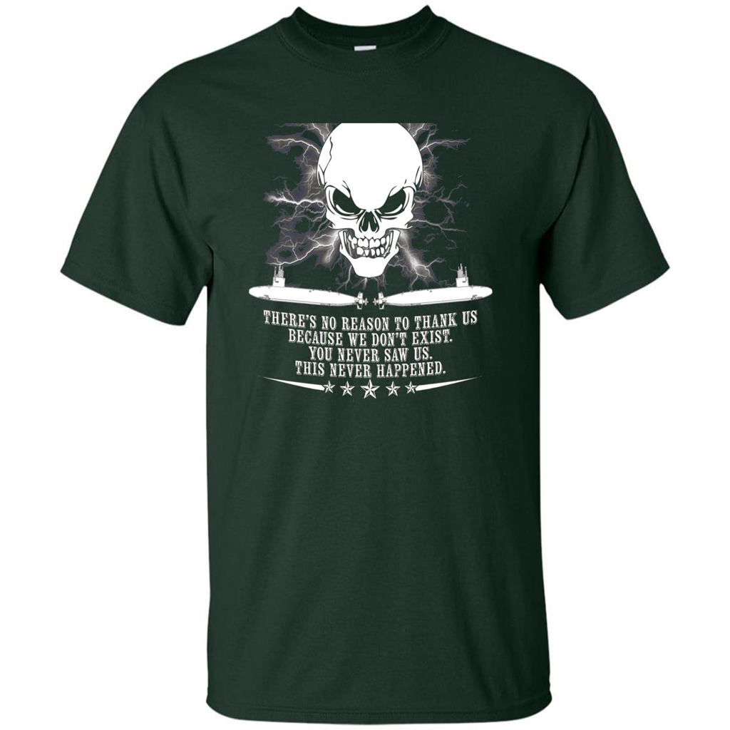 USS Puffer (SSN-652) T-shirt Forest Green