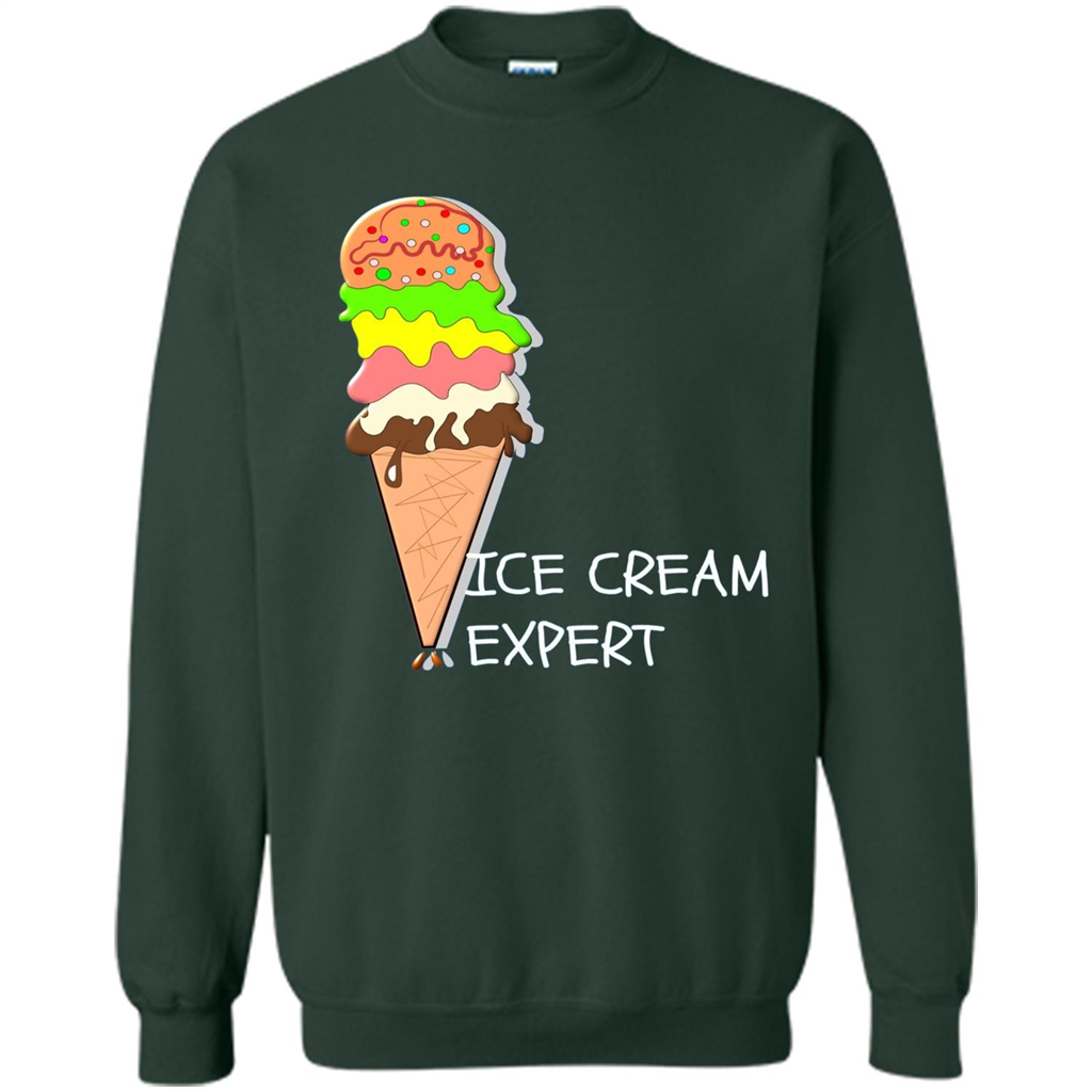 Ice Cream Expert Funny T-Shirt For Ice Cream Lover