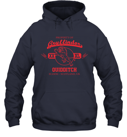 Property Of Gryffindor Quidditch Harry Potter Hoodie