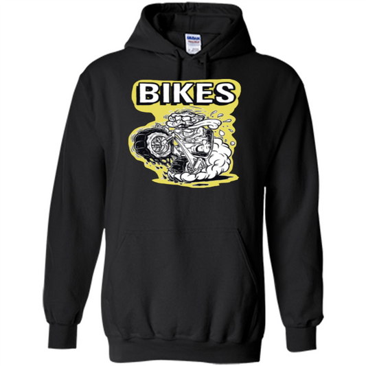 Funny Bikes T-shirt Biker Gift T-shirt Black