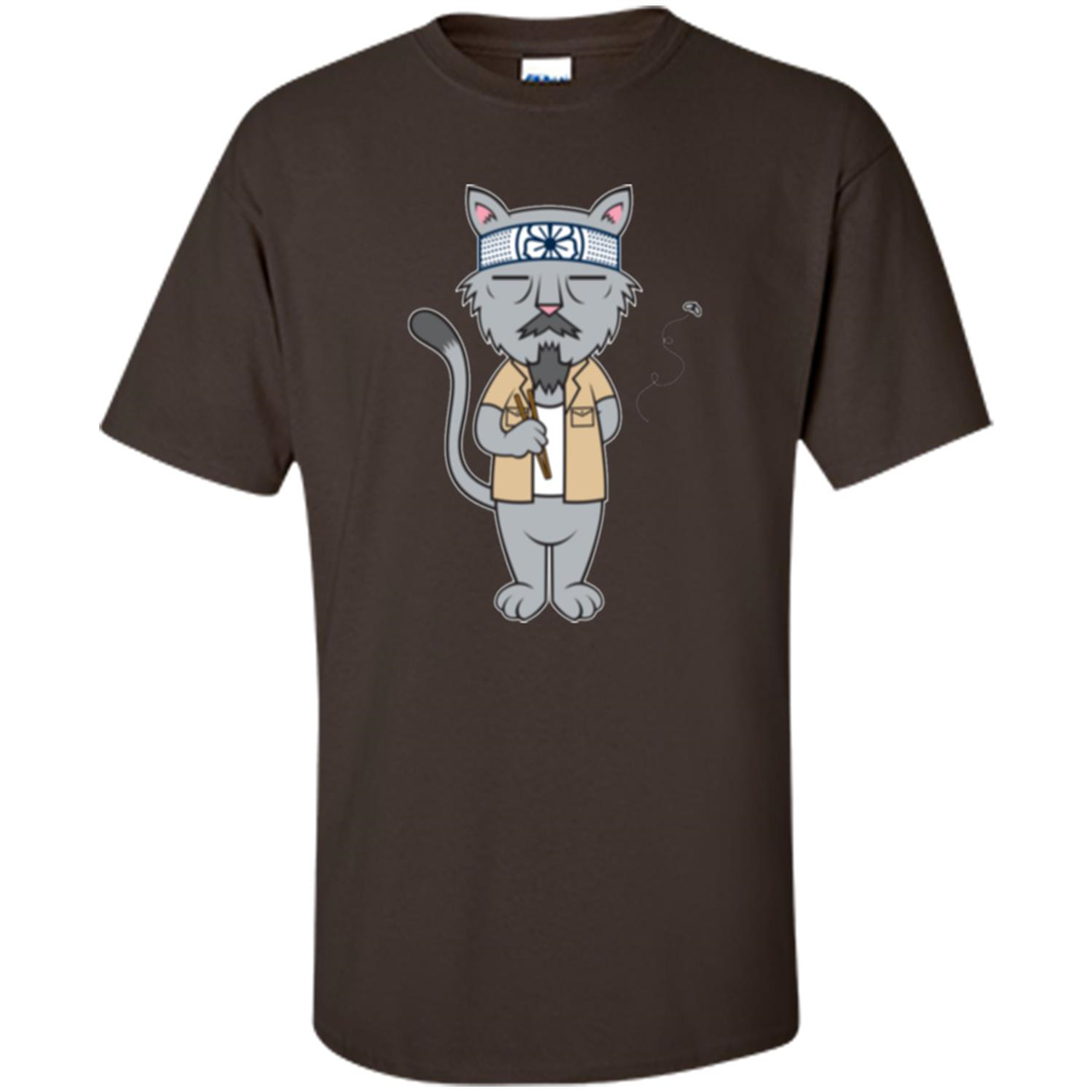 Mr.Meowgi T-shirt Dark Chocolate