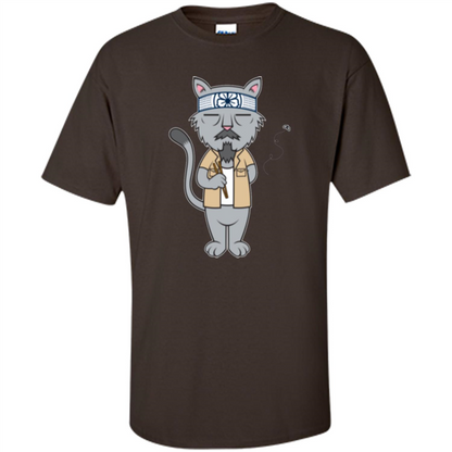 Mr.Meowgi T-shirt Dark Chocolate