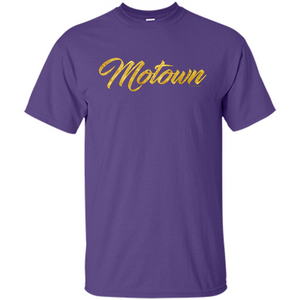 MOTOWN GOLD T-shirt Detroit Michigan Motor T-Shirt