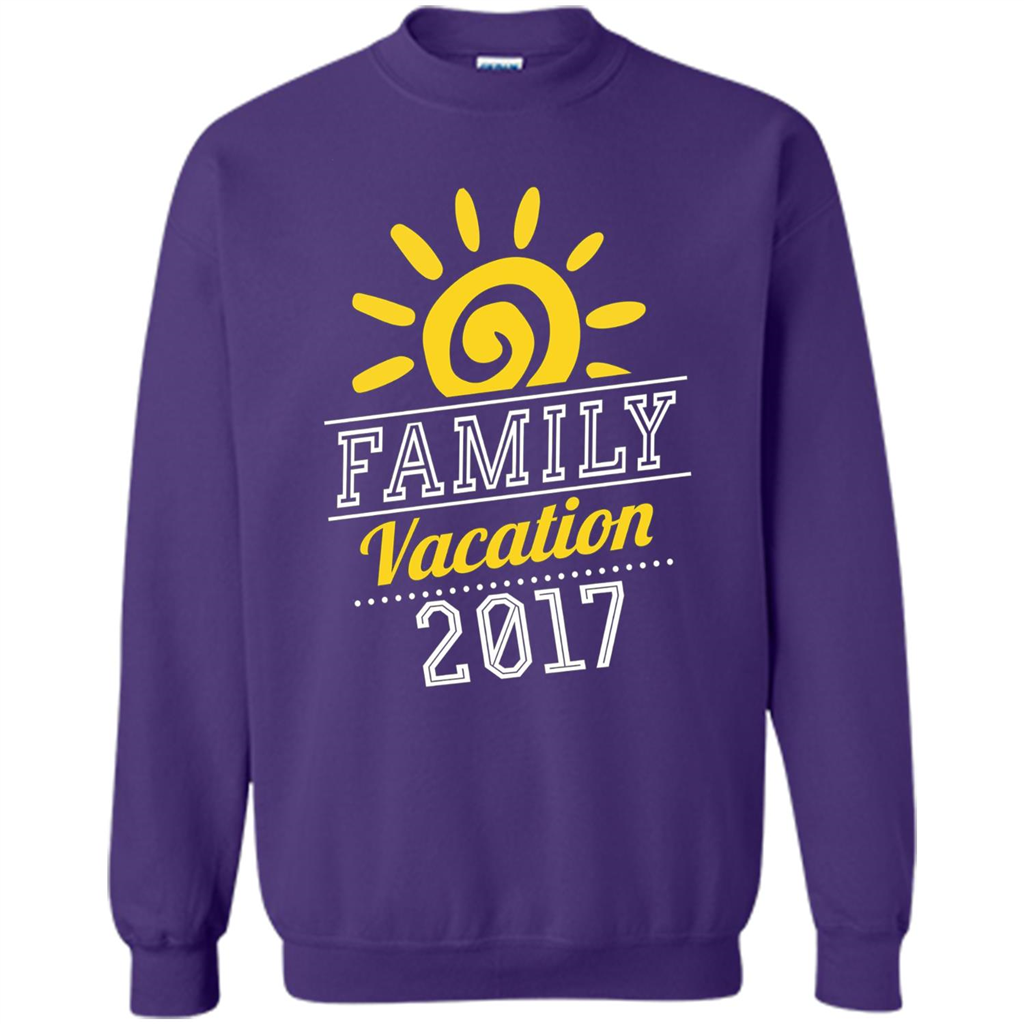 Summer T-shirt Family Vacation 2017 T-shirt Orange