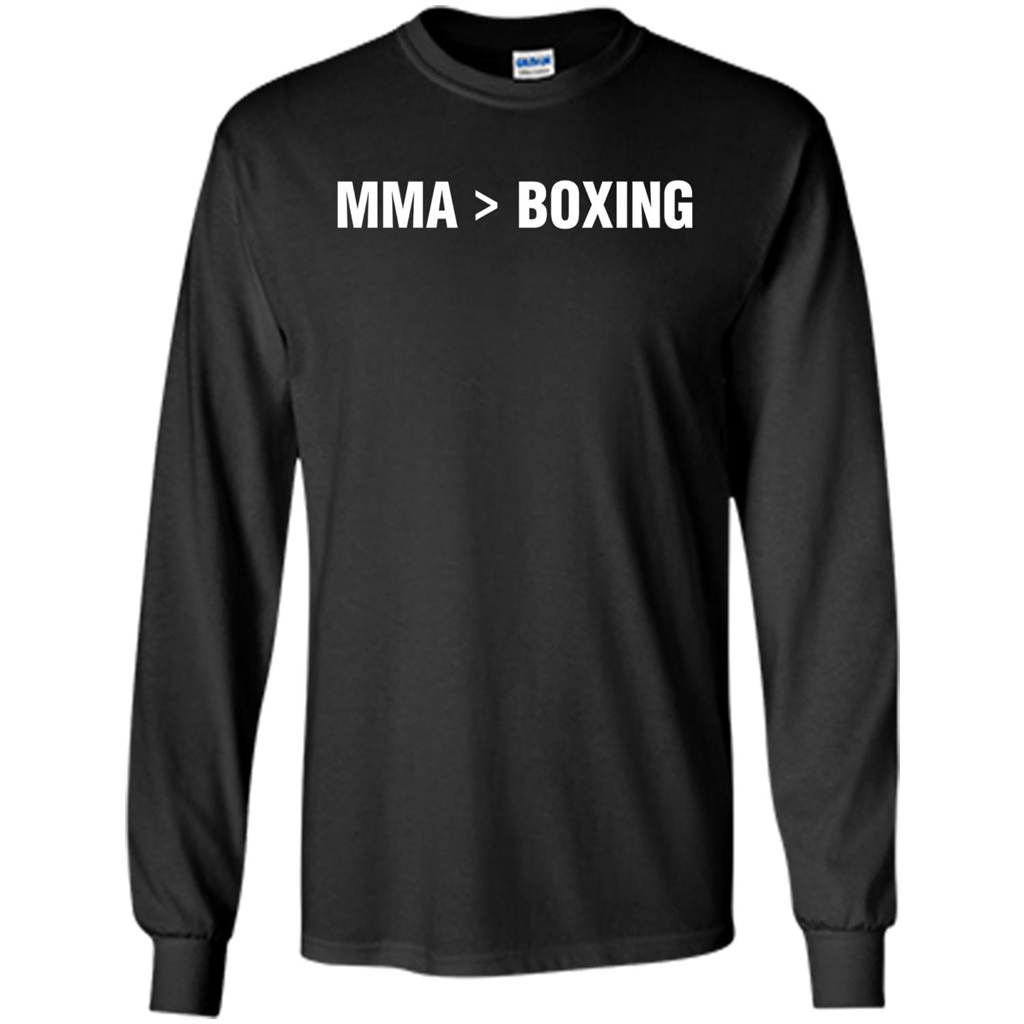 MMA Is Better Than Boxing T-shirt Black