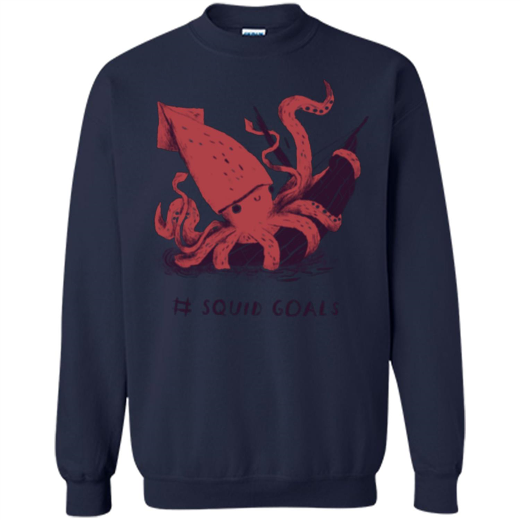 Squid Goals T-shirt Squad Goals T-shirt Navy