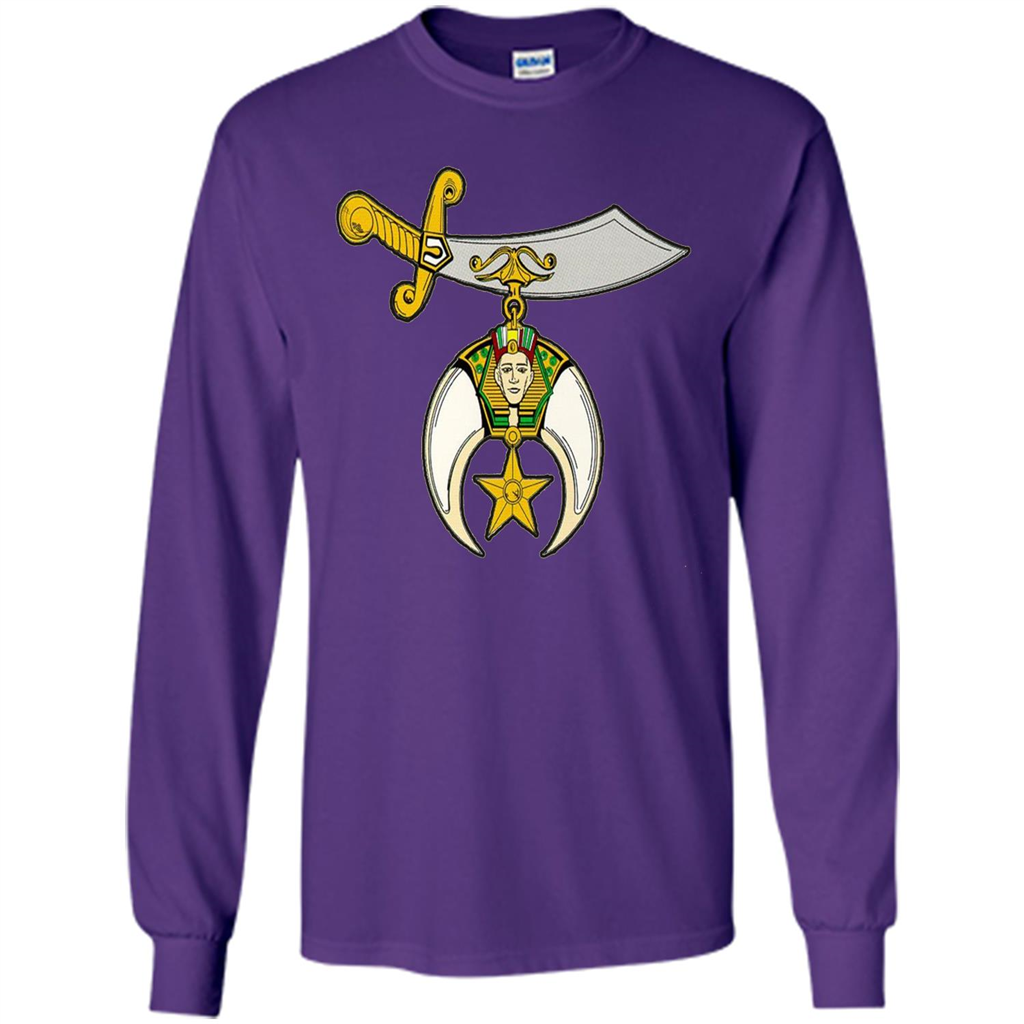 Masonic Shriner T-shirt Purple
