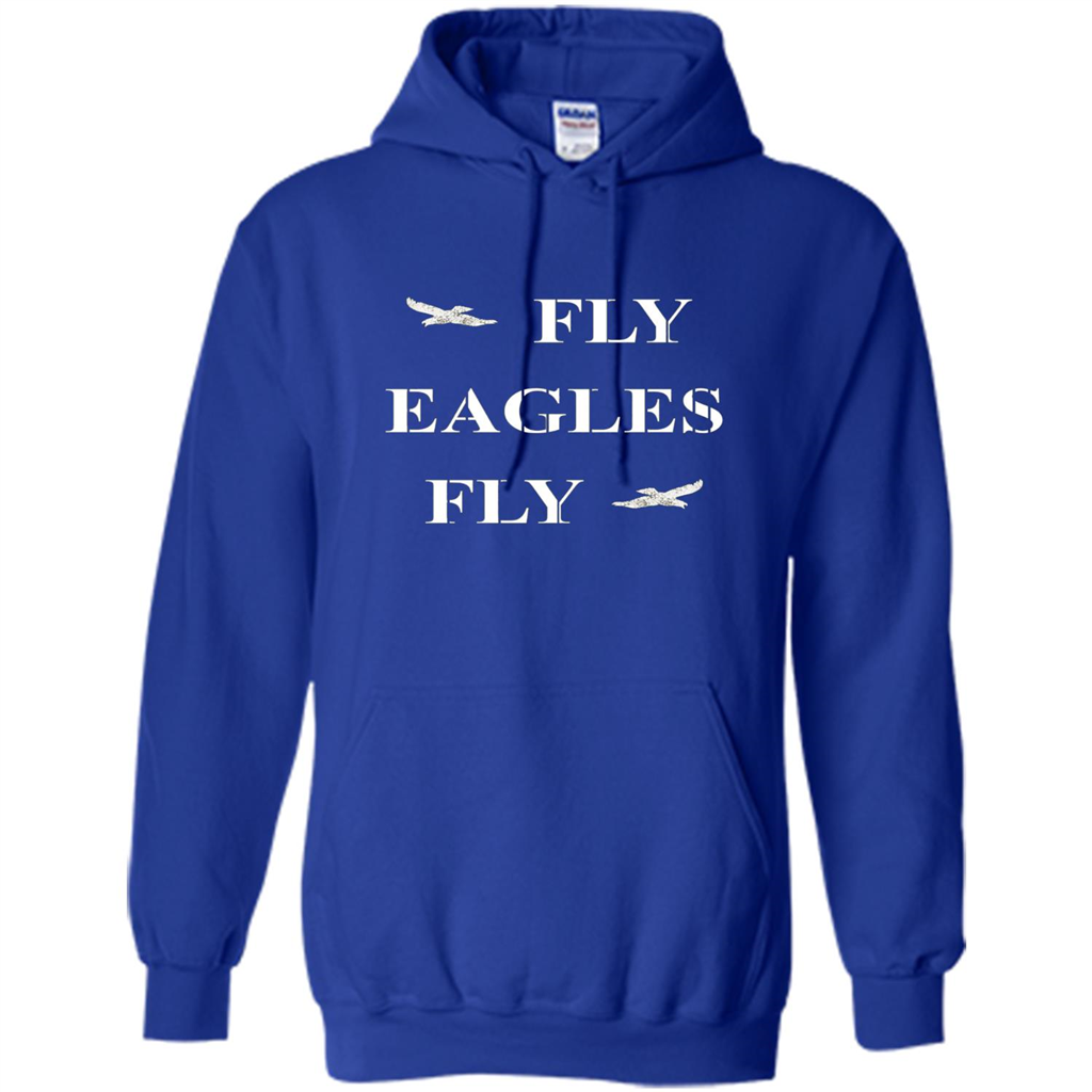 Flying Eagles Fly T-shirt Royal