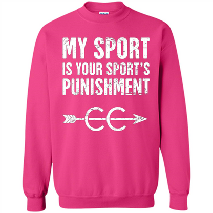 My Sport Is Your Sport's Punishment T-shirt Heliconia