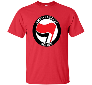 Antifa Logo Antifa Flag Anti Fascist T-shirt