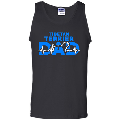 Tibetan Terrier Dad T-shirt Black