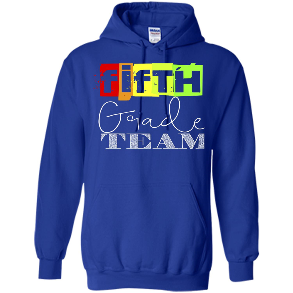 Fifth Grade Team T-shirt School Day T-shirt Royal