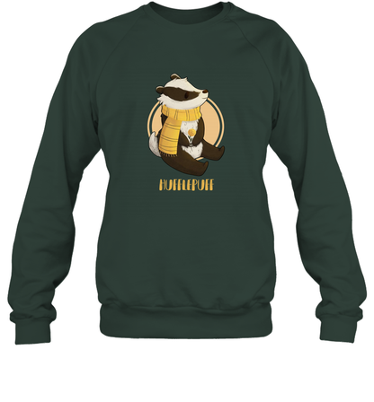 Badgers Hufflepuff House HP Sweatshirt Sweatshirt Forest