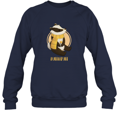 Badgers Hufflepuff House HP Sweatshirt Sweatshirt Navy