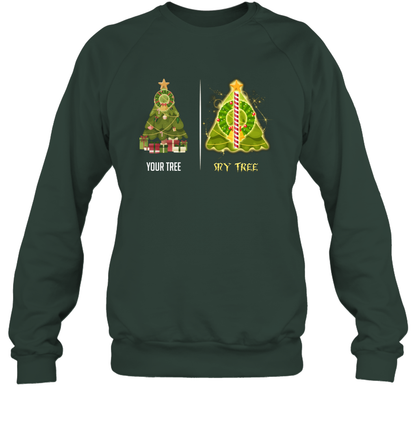 Harry Potter Christmas Tree Sweatshirt Sweatshirt Forest
