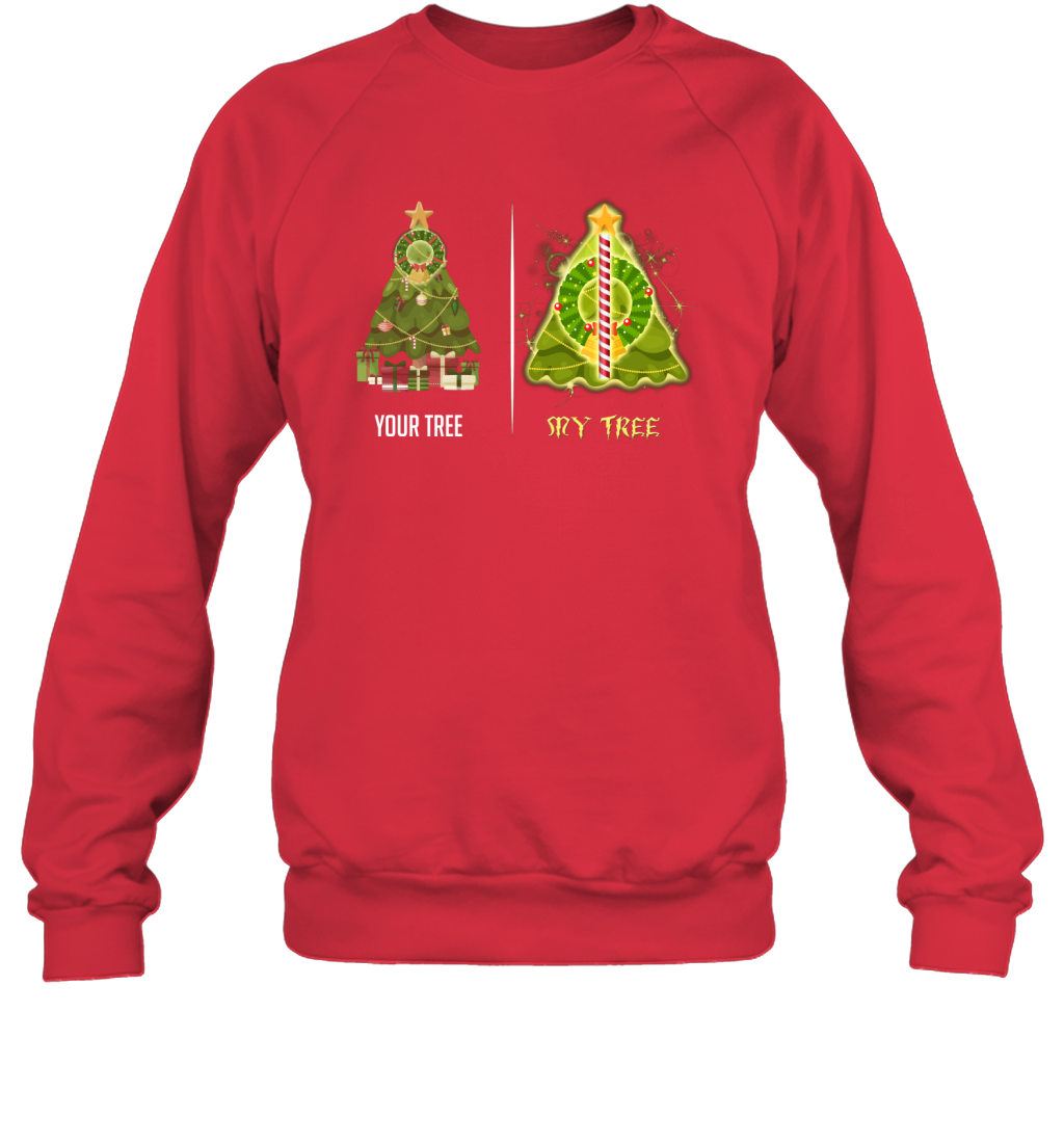 Harry Potter Christmas Tree Sweatshirt Sweatshirt Red
