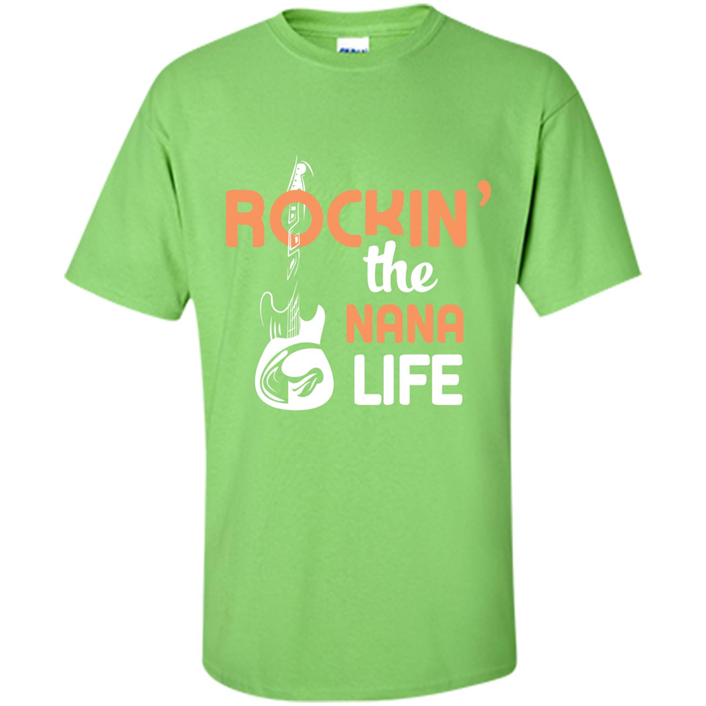 Nana T-shirt Rockin’ The Nana Life Lime