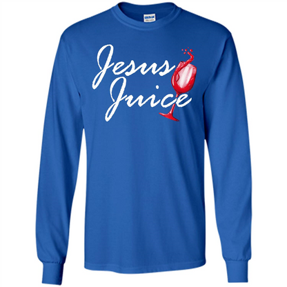 Wine T-shirt Jesus Juice Royal